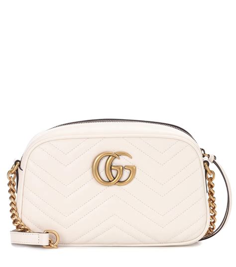 white gucci marmont belt bag|gucci denim marmont bag.